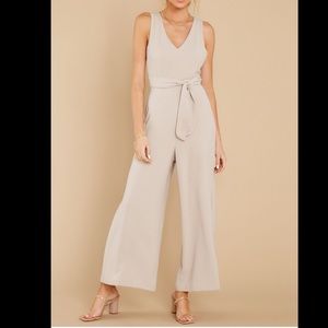 Tan jumpsuit